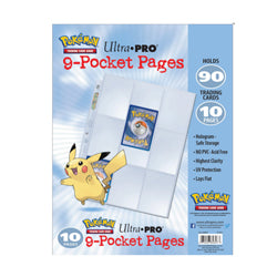 Ultra-Pro Pokémon 10 pack 9-Pocket Pages