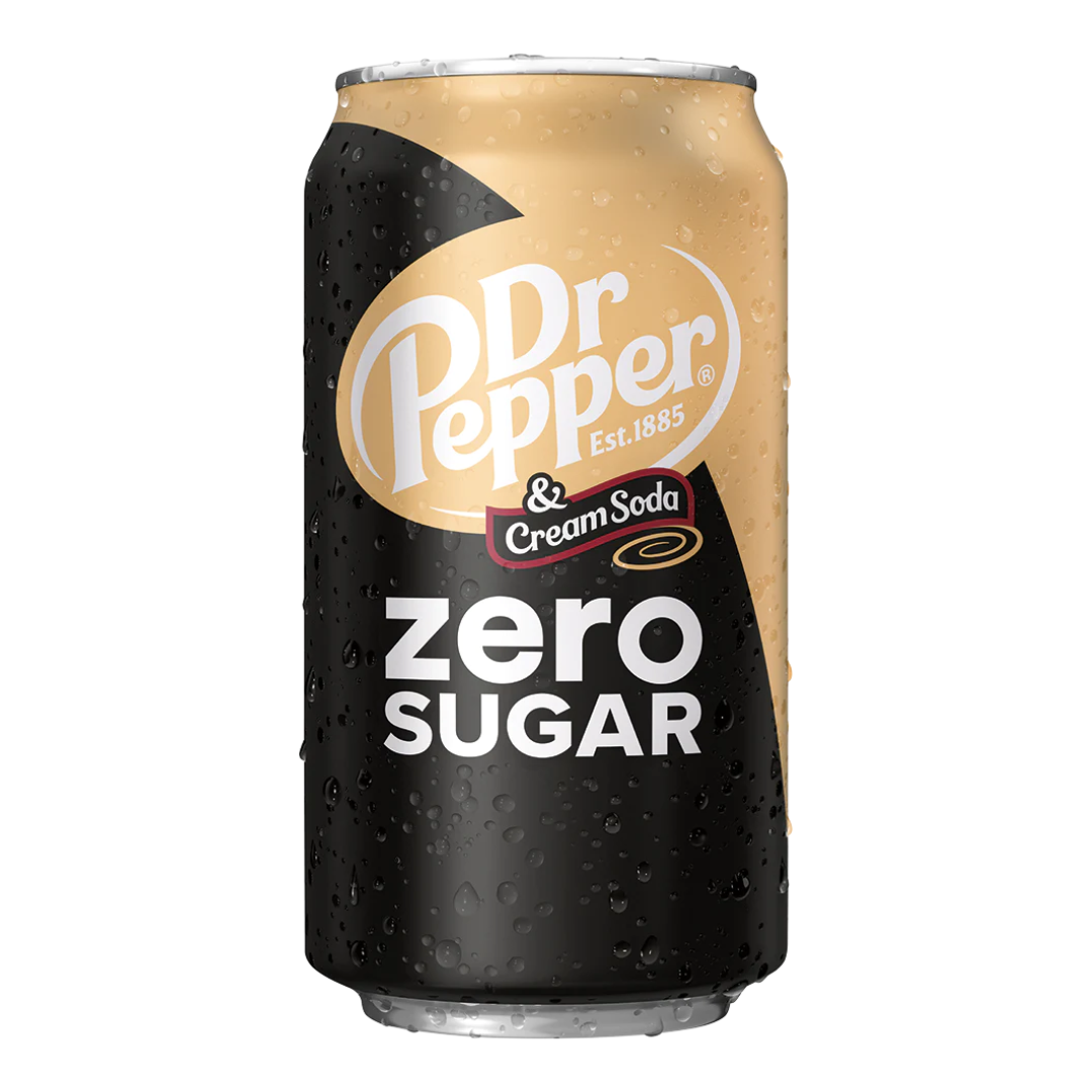 Dr Pepper Cream Soda Zero Sugar