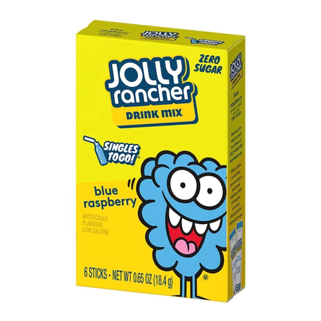 Blue Raspberry Jolly Rancher Drink Mix
