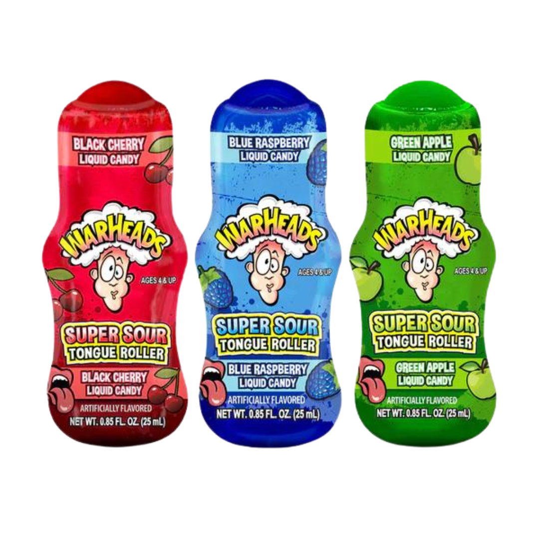 Warheads Super Sour Tongue Roller Liquid Candy