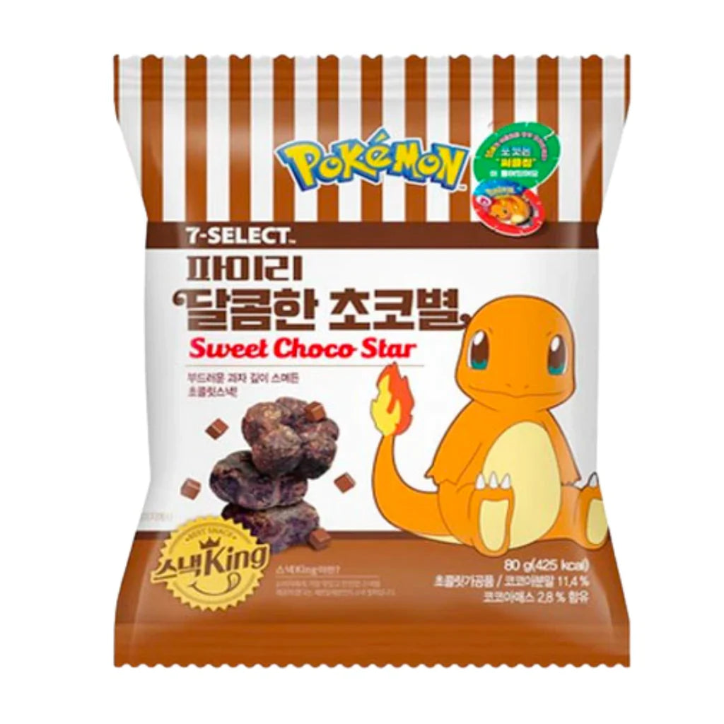 7-Select Pokemon Sweet Choco Star Snacks