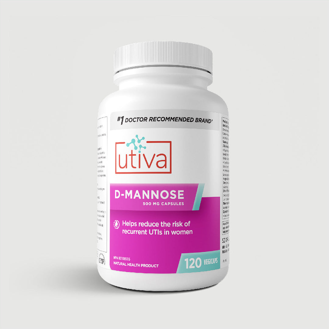 Utiva D-Mannose 120 vegetarian capsules