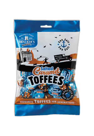 Walker's Nonsuch Salted Caramel Toffees Bag 150g