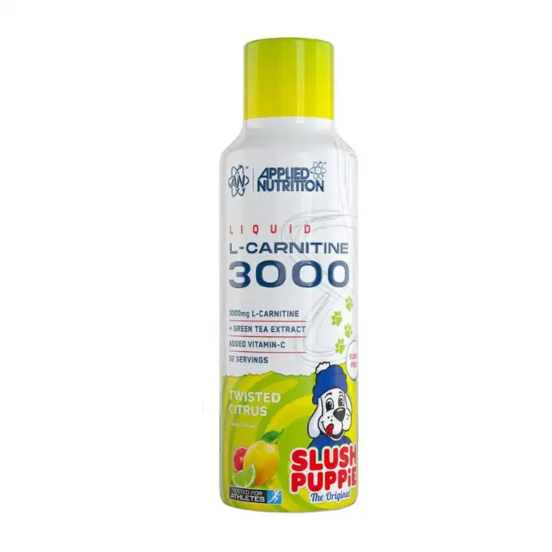 Applied Nutrition Liquid L-Carnitine 3000 — 480 mL — Slush Puppie Twisted Citrus