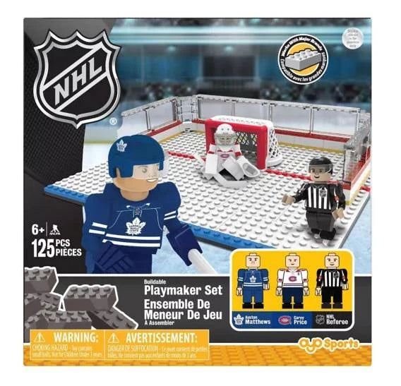 OYO Sports Buildable Playmaker Set - Auston Matthews vs. Carey Price