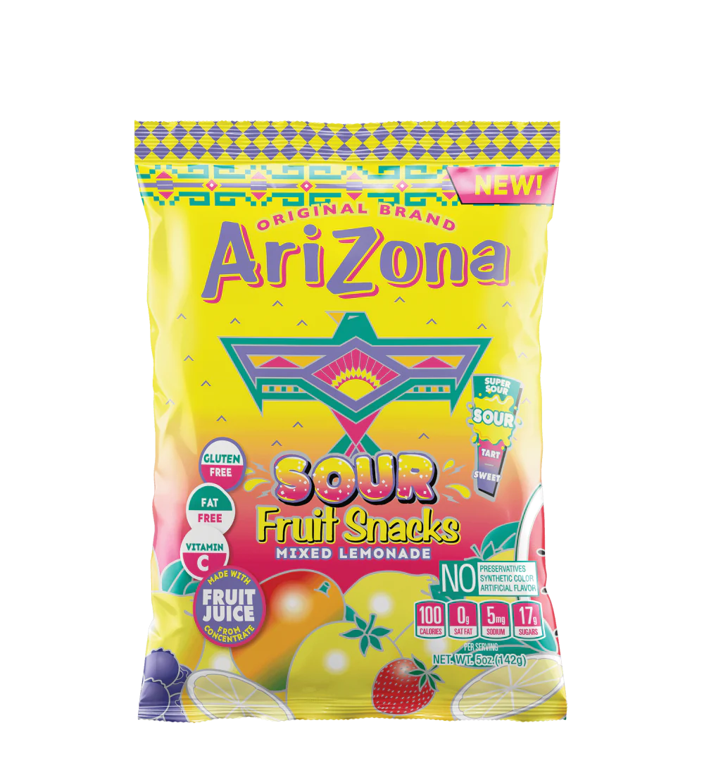 Arizona Sour Fruit Snacks - Lemonade
