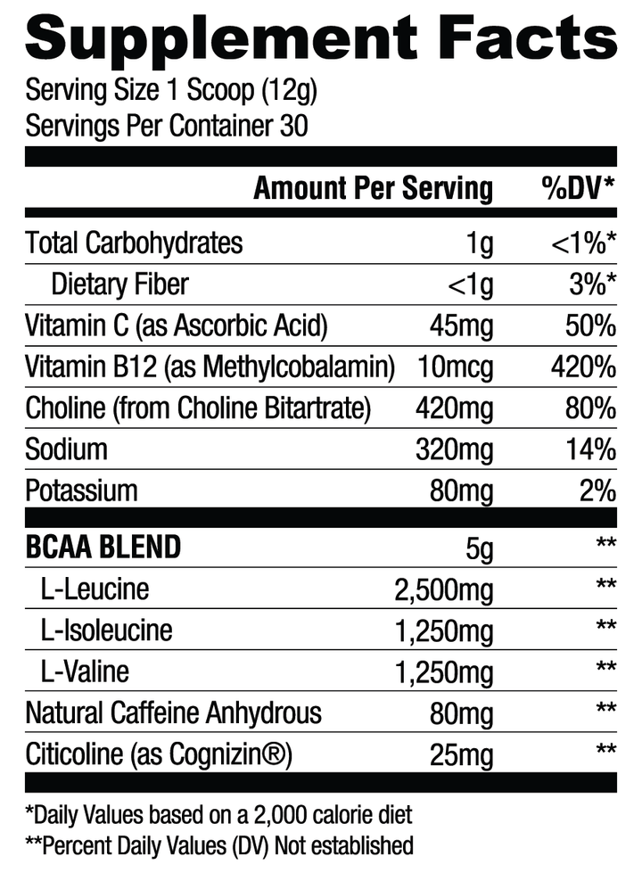 RYSE BCAA Focus