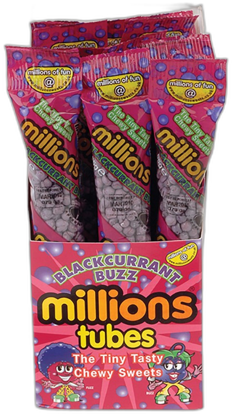 Millions Blackcurrant Tube 65 g