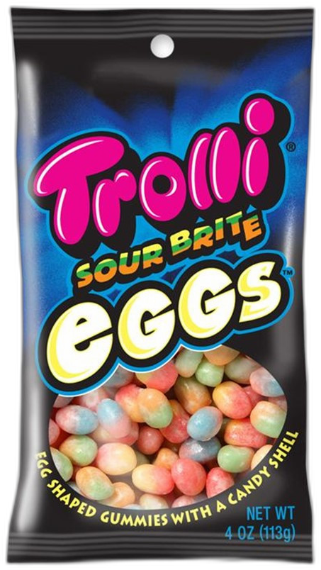 Trolli Sour Brite Eggs - 4 oz