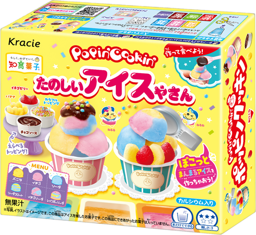 Kracie Popin' Cookin' Tanoshii Ice Cream Shop 26g