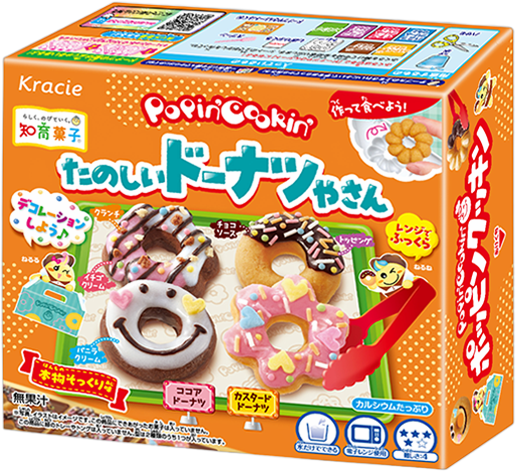 Kracie Popin' Cookin' Tanoshii Donuts Kit 1.4 oz