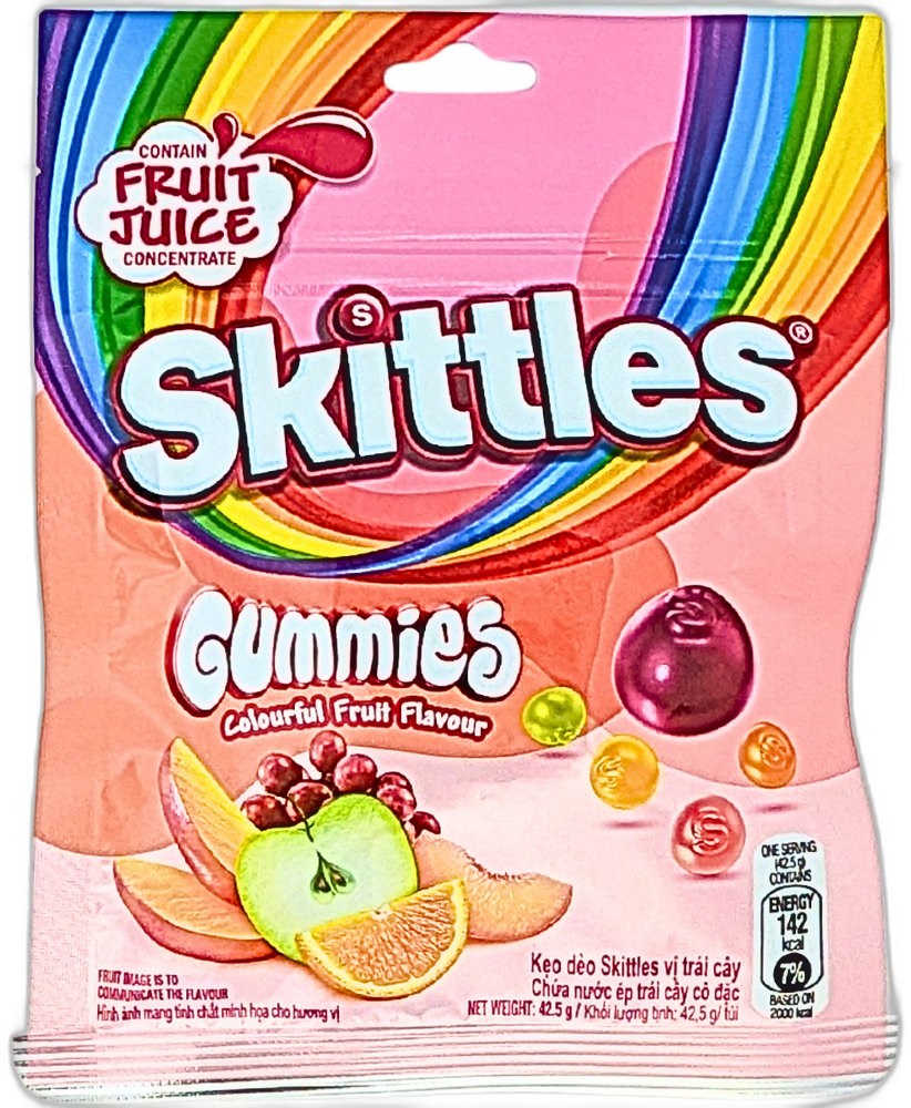 Skittles Gummies Colourful Fruit 42.5g