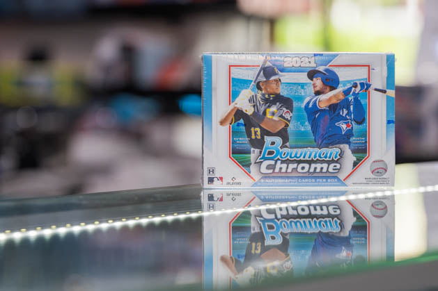 2021 Bowman Chrome Baseball HTA Choice Box