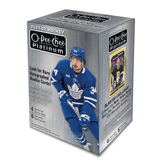 2021-22 Upper Deck OPC Platinum Hockey Blaster, sealed product image
