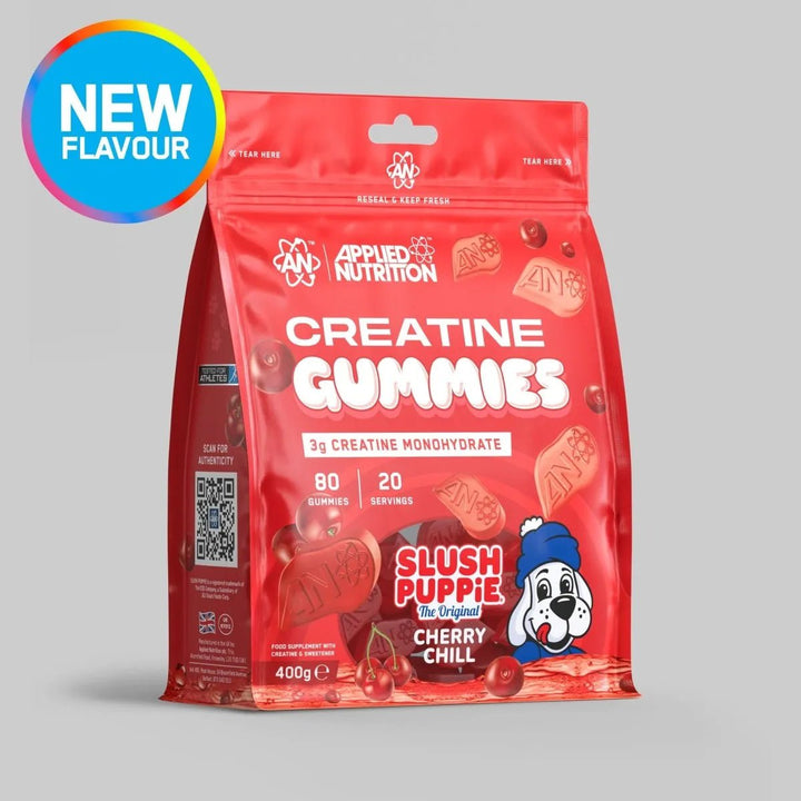 Applied Nutrition Creatine Gummies Slush Puppie Cherry Chill front package