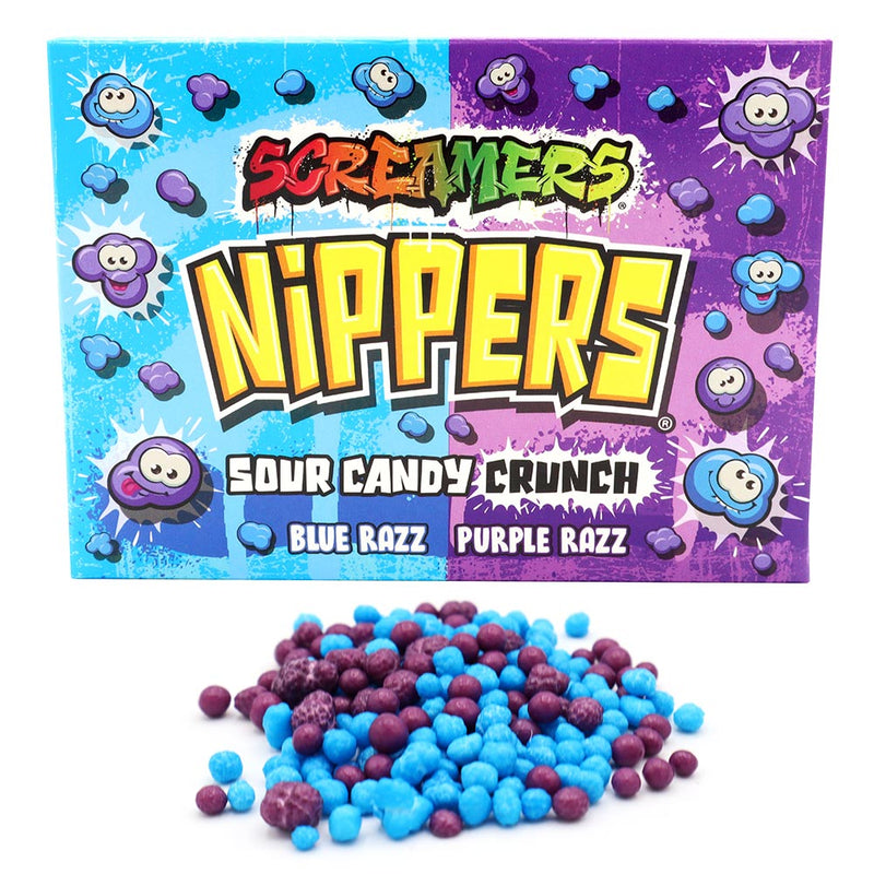 Zed Candy Screamers Nippers Blue & Purple Razz - Theatre Box