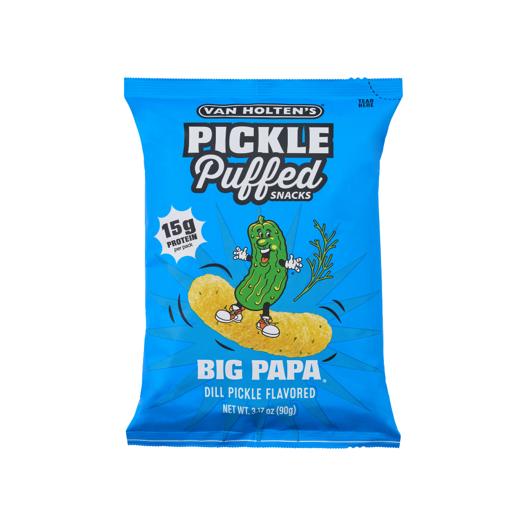 Van Holten's Pickle Puffs - 90g - Big Papa Dill