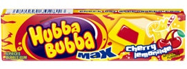 Hubba Bubba Max Cherry Lemonade Bubble Gum 5 Piece Pack