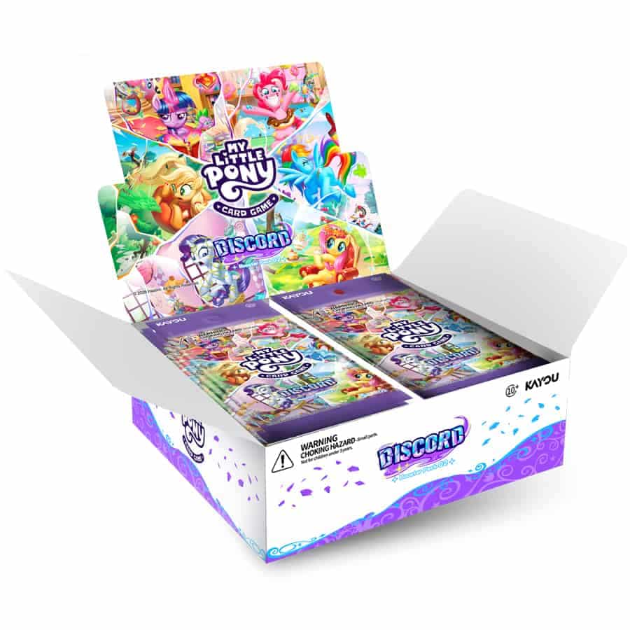 My Little Pony Card Game BNA02 Discord booster display
