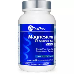 CanPrev Magnesium Bis-Glycinate 200 Gentle 60 vegetable capsules