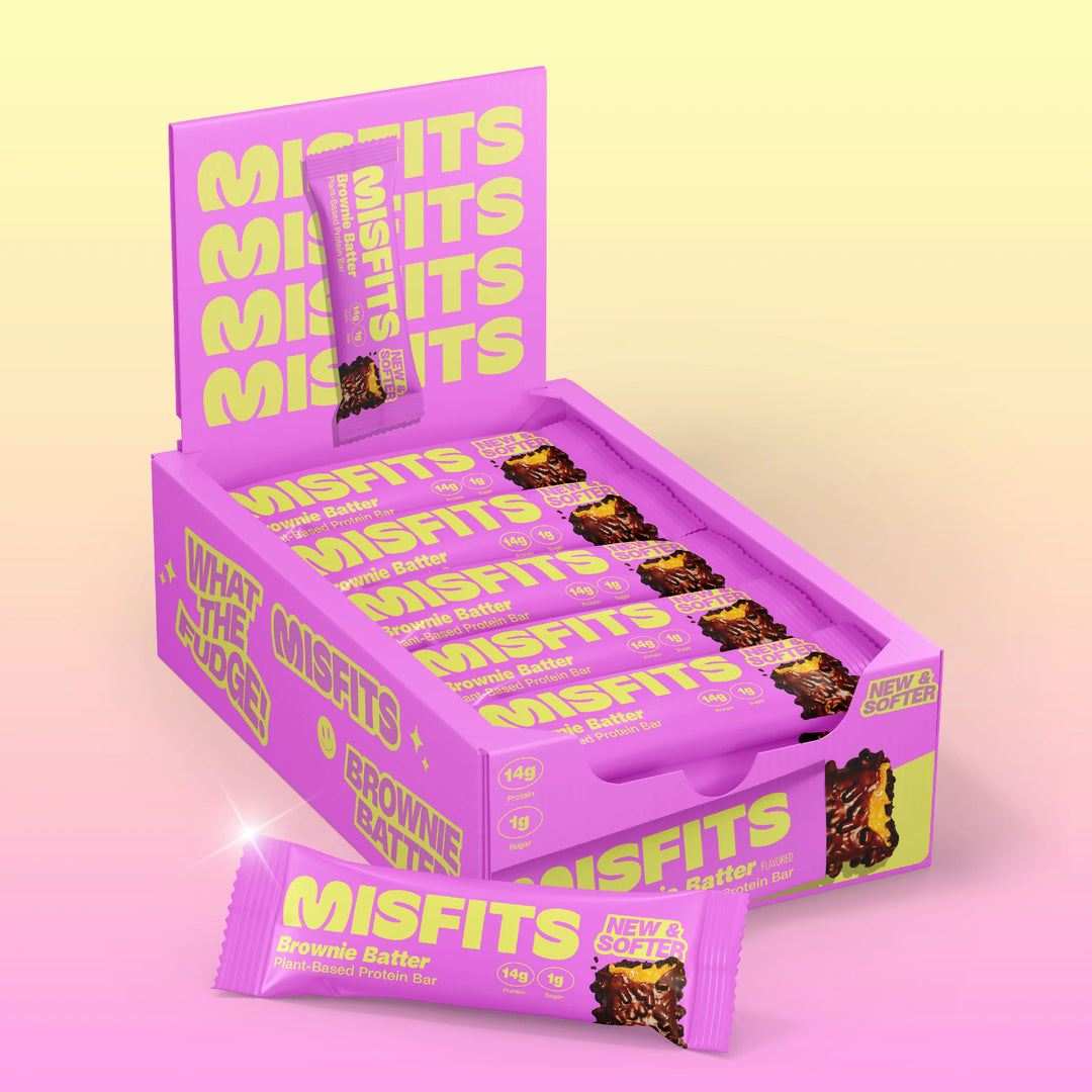 Misfits Plant-Based Protein Bars