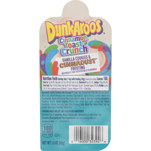 Dunkaroos - Cinnamon Toast Crunch