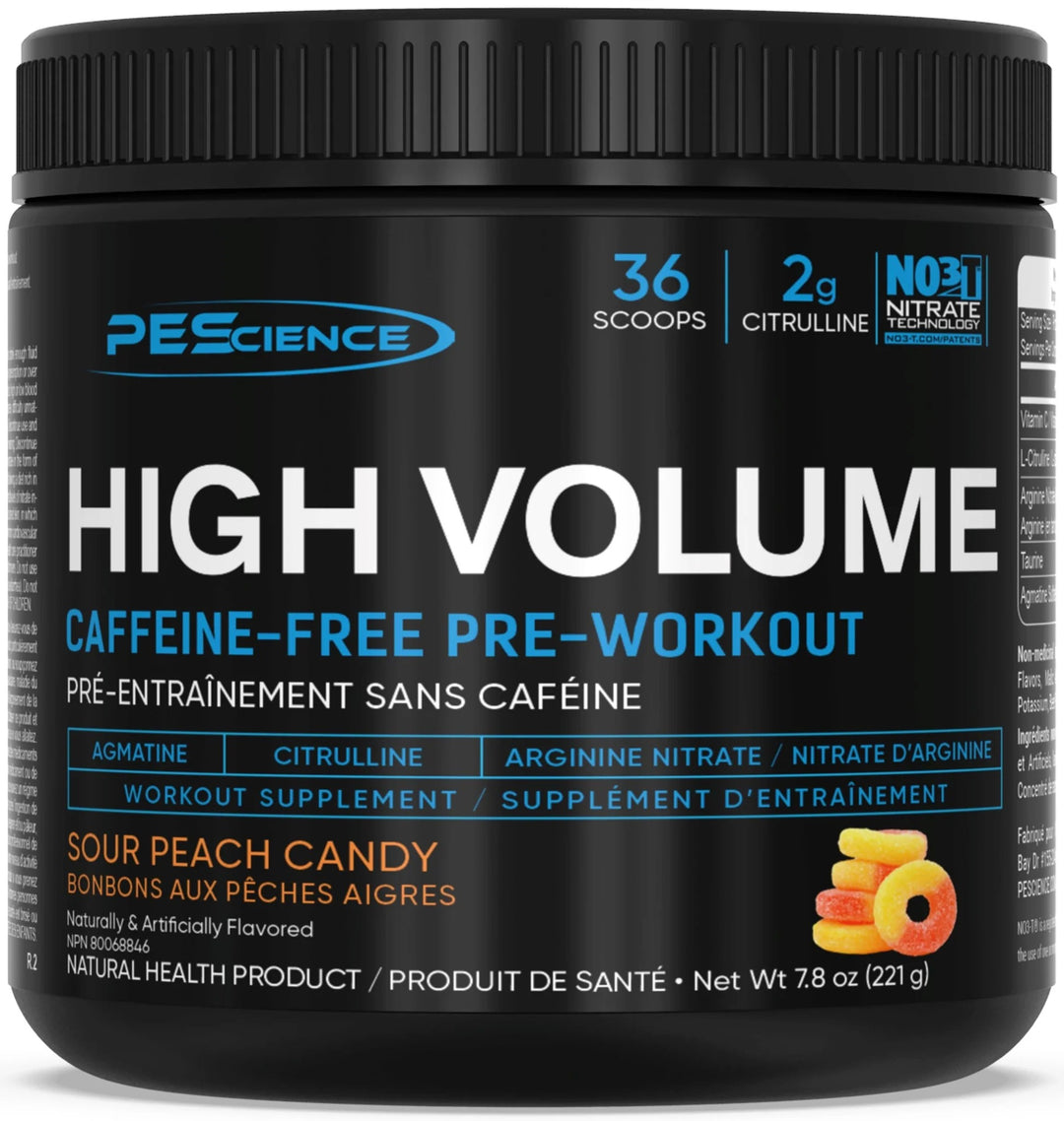 PEScience - High Volume - Stim-free Pre Workout