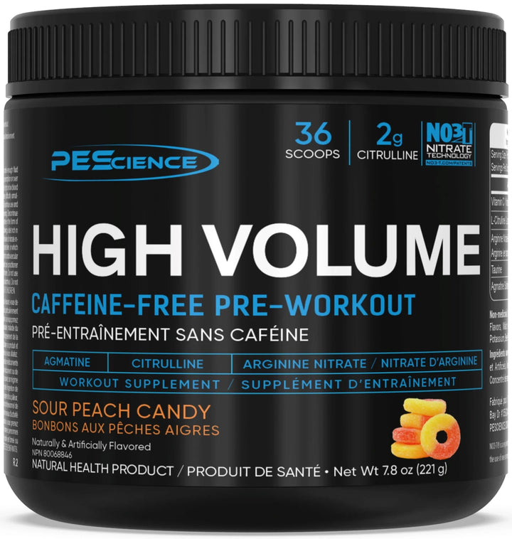 PEScience - High Volume - Stim-free Pre Workout