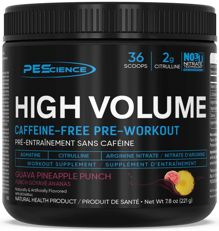 PEScience - High Volume - Stim-free Pre Workout
