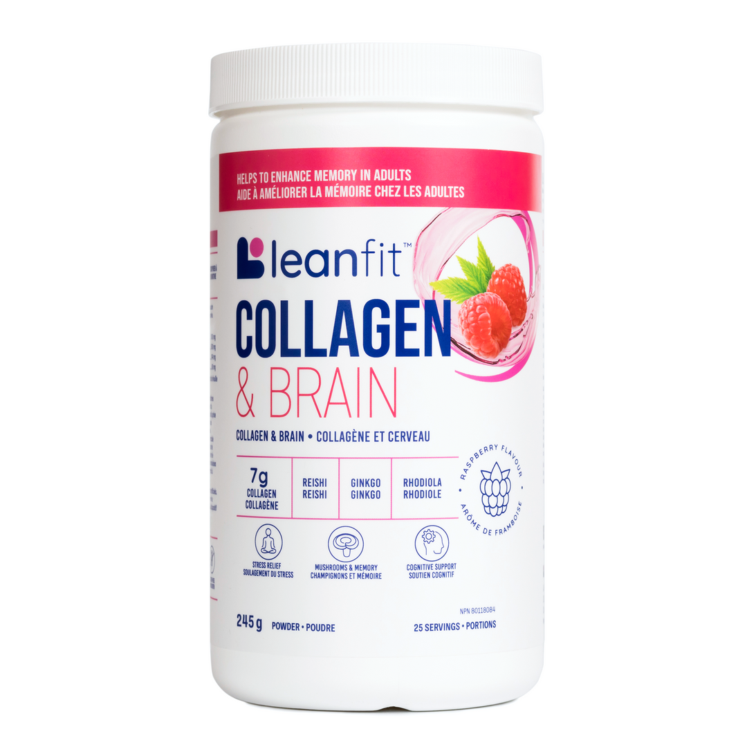 Leanfit Collagen & Brain Raspberry 245g