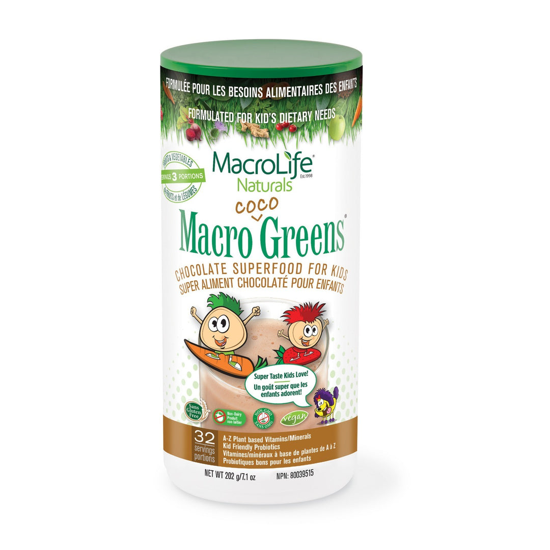 MacroLife Naturals - Jr Coco Greens - 202g