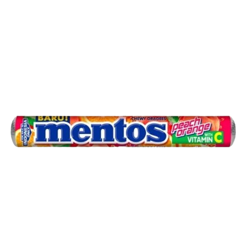 Mentos Peach Orange