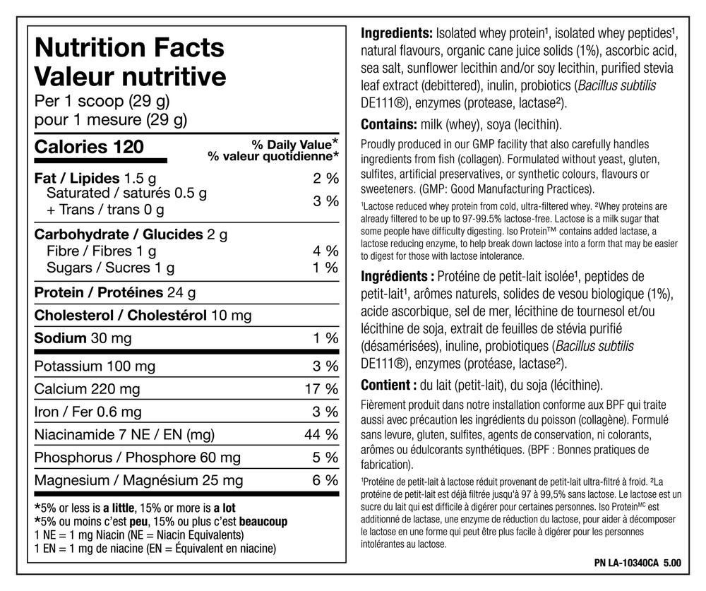 North Coast Naturals Iso Protein 100 — French Vanilla