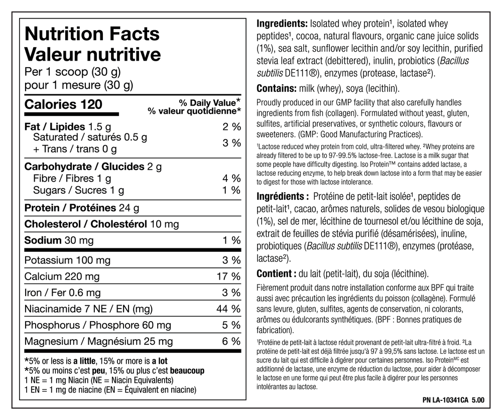 North Coast Naturals Iso Protein 100 — Dark Chocolate