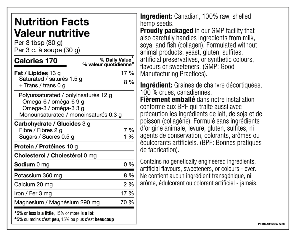 All-Canadian Raw Hemp Seed Hearts – 454g — Default Title