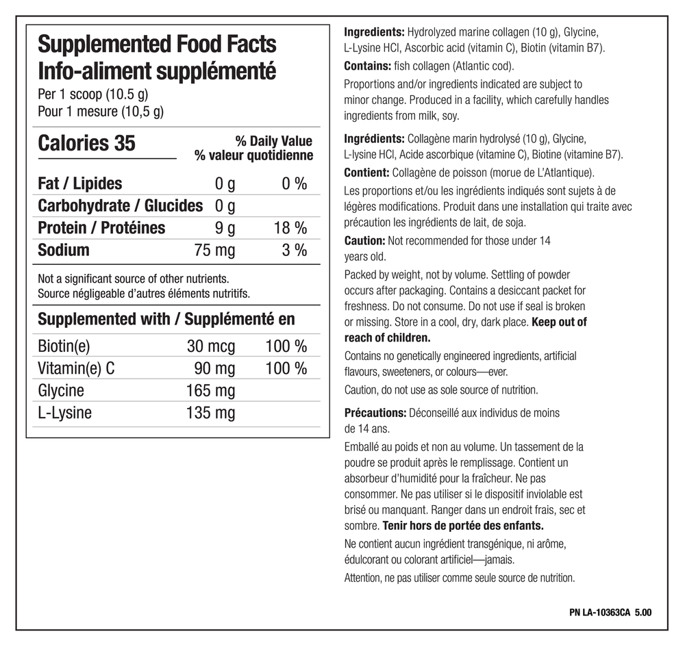 North Coast Naturals Marine Collagen — Unflavoured
