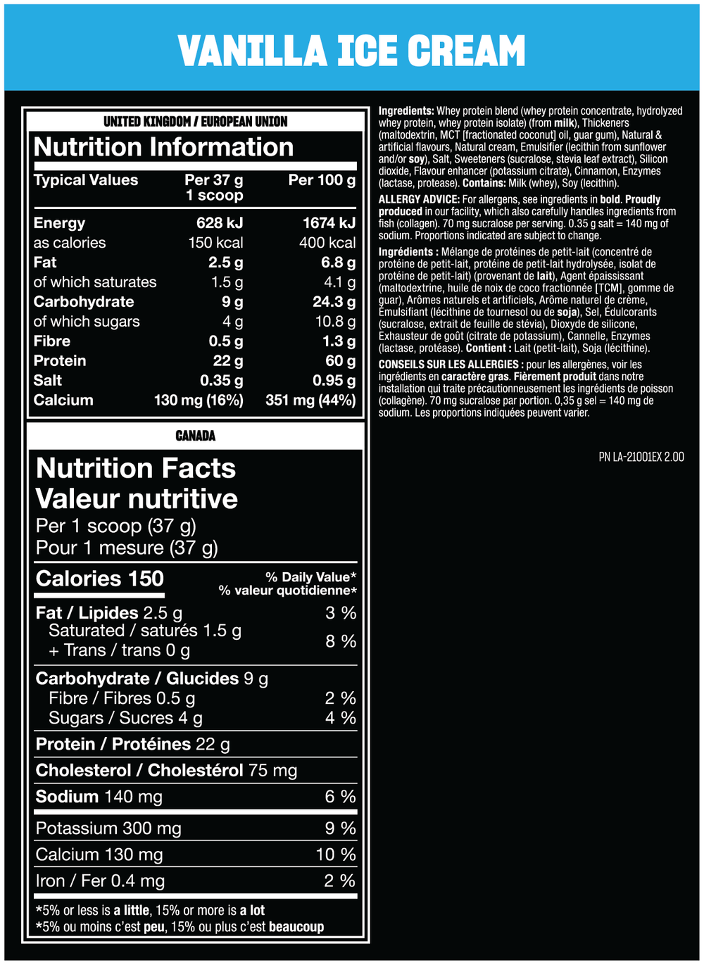 Mutant Whey — Vanilla Ice Cream / 908 g (2 lb)