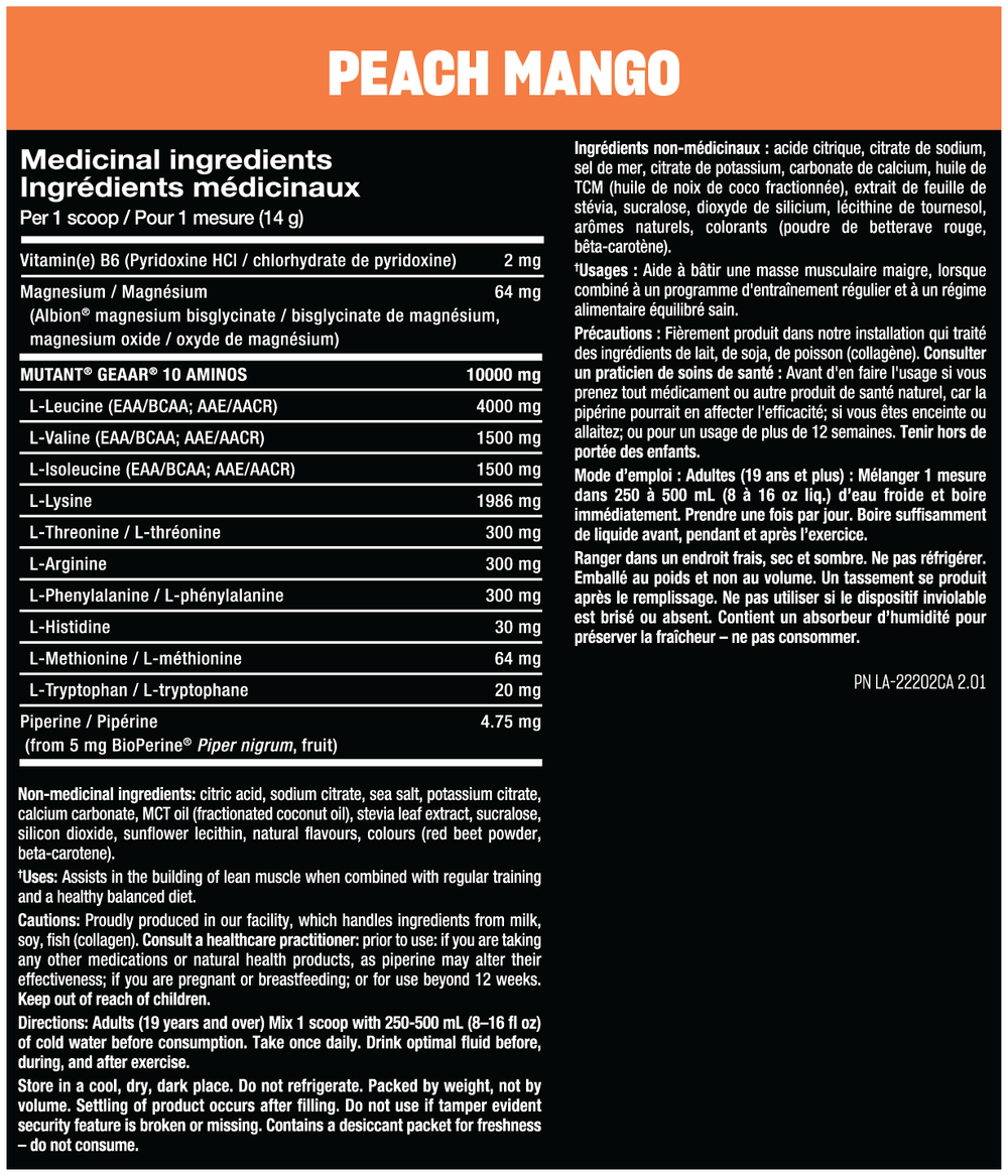 Mutant GEAAR — Peach Mango