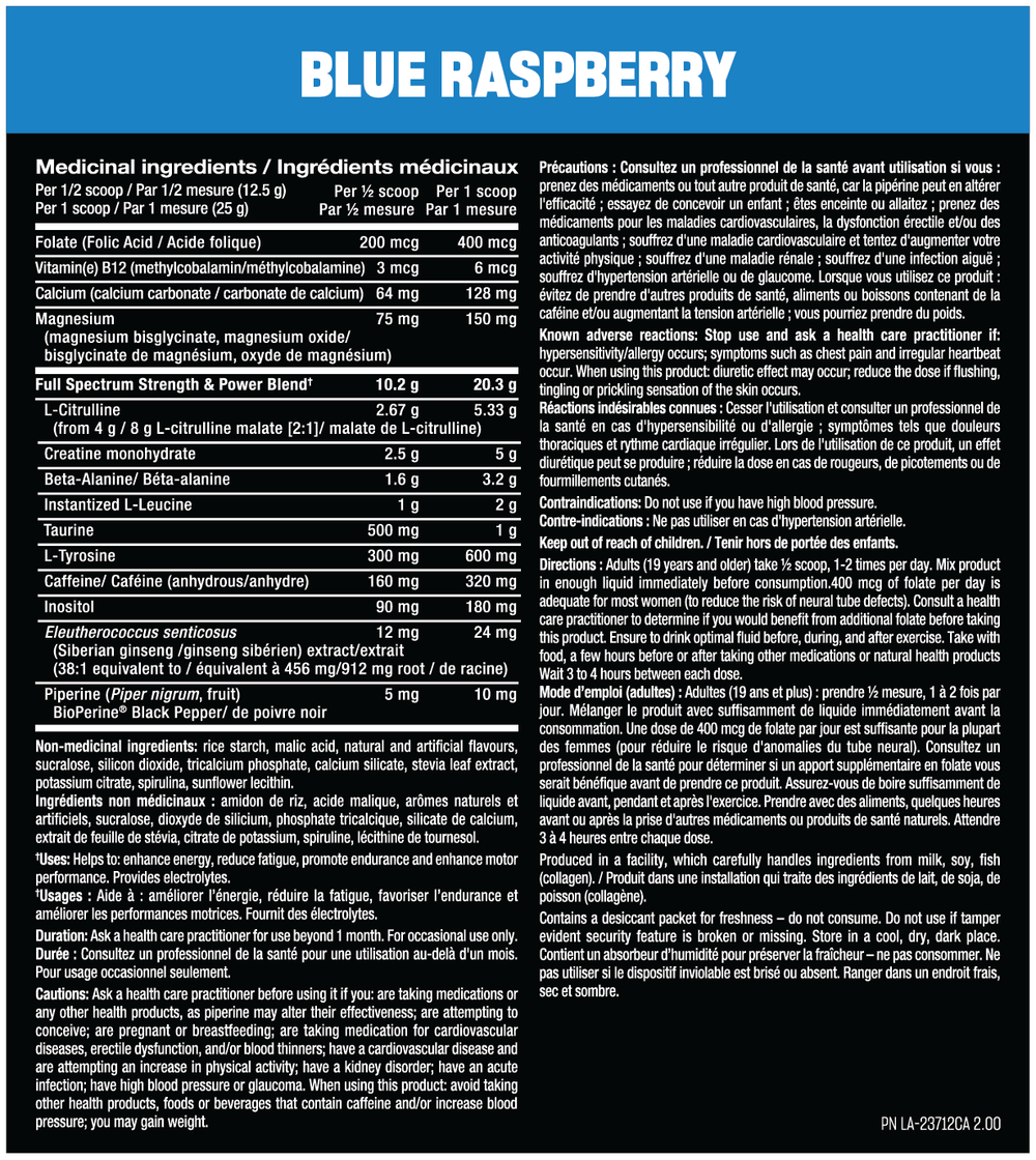 Mutant Madness All-In — Blue Raspberry