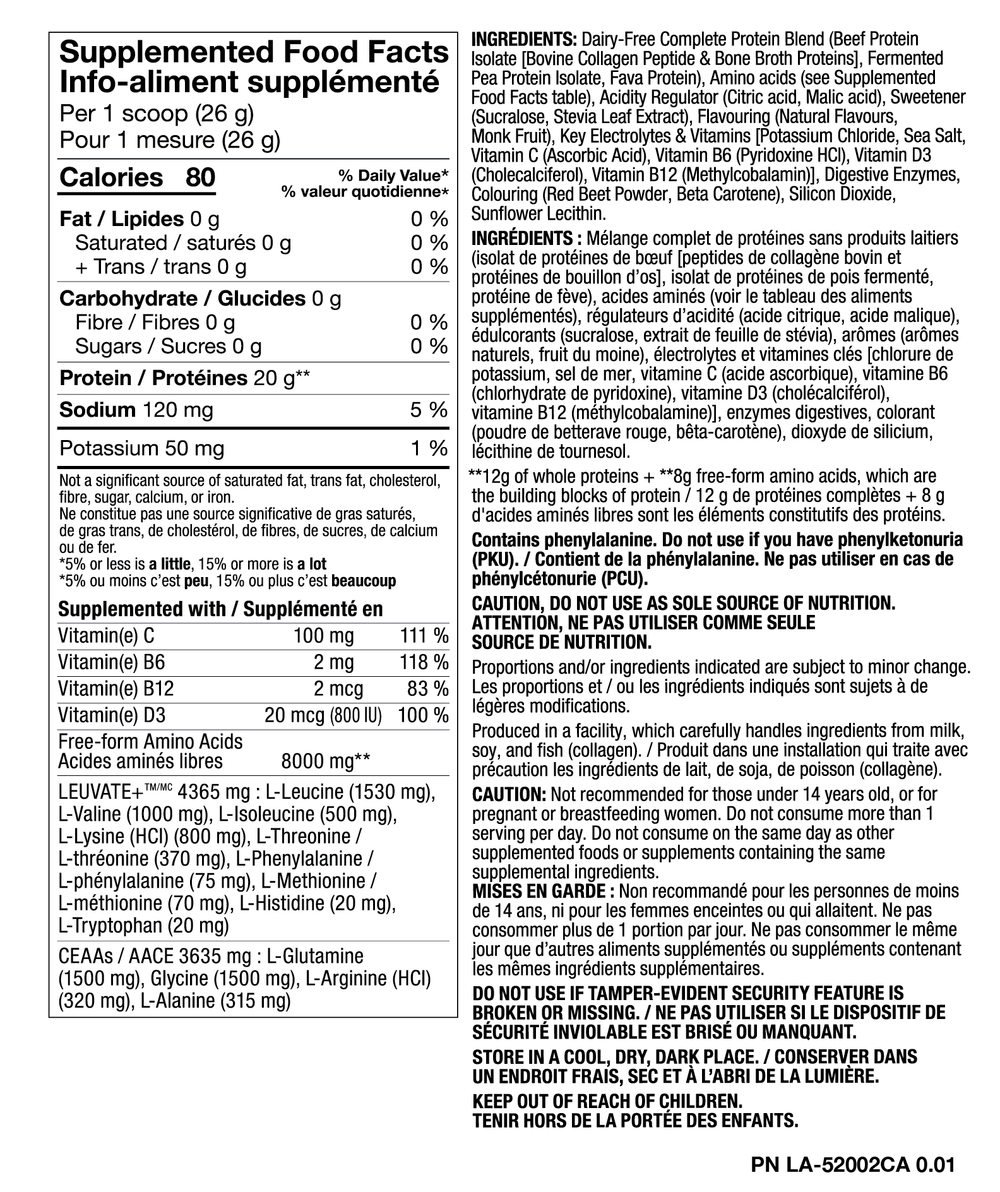 PVL ISO CLEAAR Clear Protein — Summer Peach