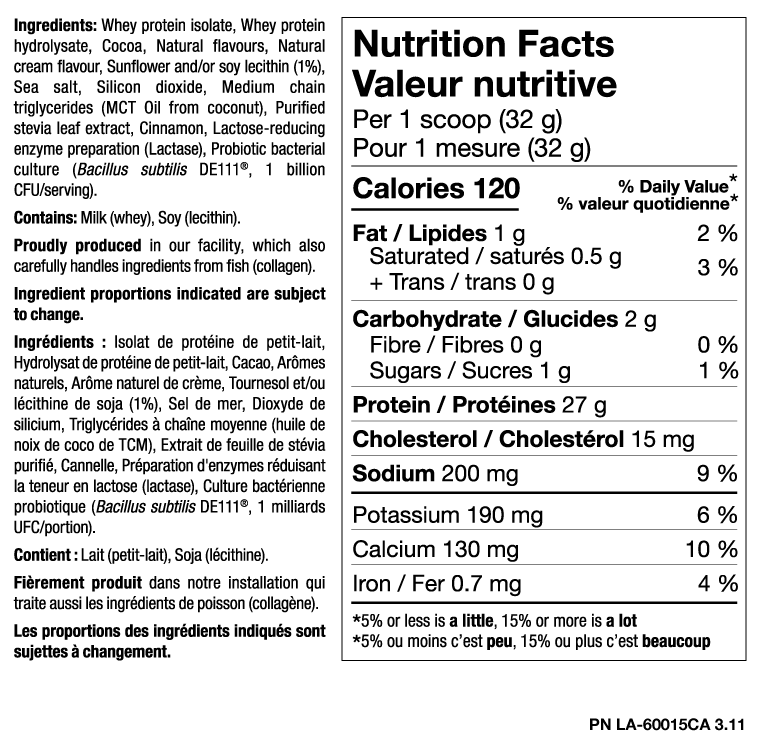 PVL ISO Gold — 840 g / Natural Chocolate