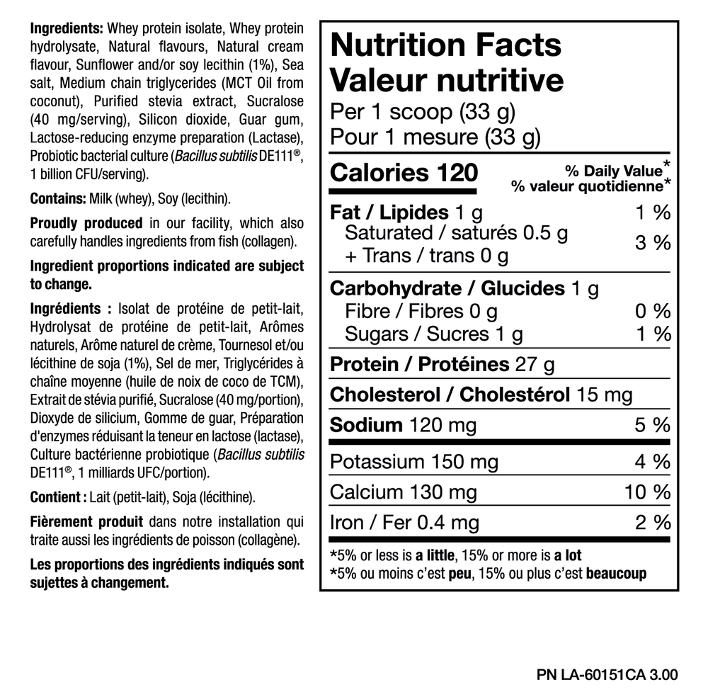 PVL ISO Gold — 1.81 kg (4 lb) / Vanilla Milkshake