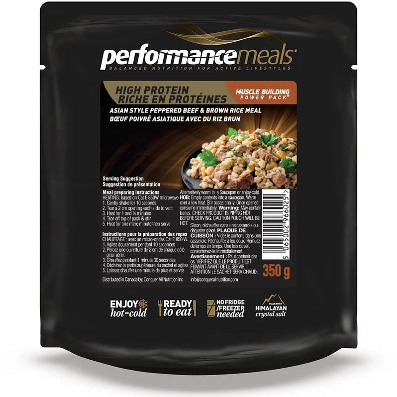 Performance Meals - Ready To Eat High Protein