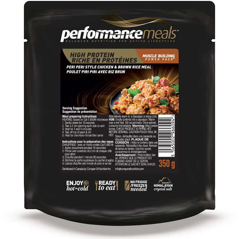 Performance Meals - Ready To Eat High Protein