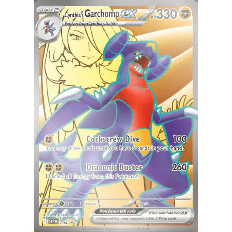 pokémon - trading card game: cynthias garchomp ex premium collection Pokémon Premium Collection