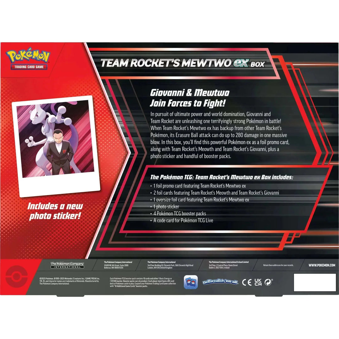 Pokémon ex Box: Team Rocket's Mewtwo
