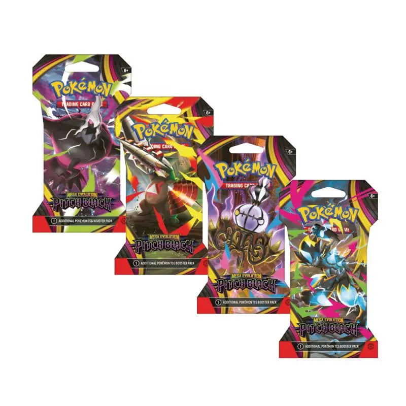 Pokemon TCG: Mega Evolution—Pitch Black Sleeved Booster Pack