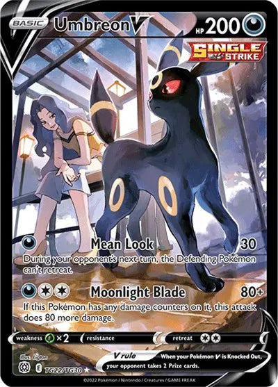 Umbreon V #TG22/TG30 — Brilliant Stars Trainer Gallery [NM]
