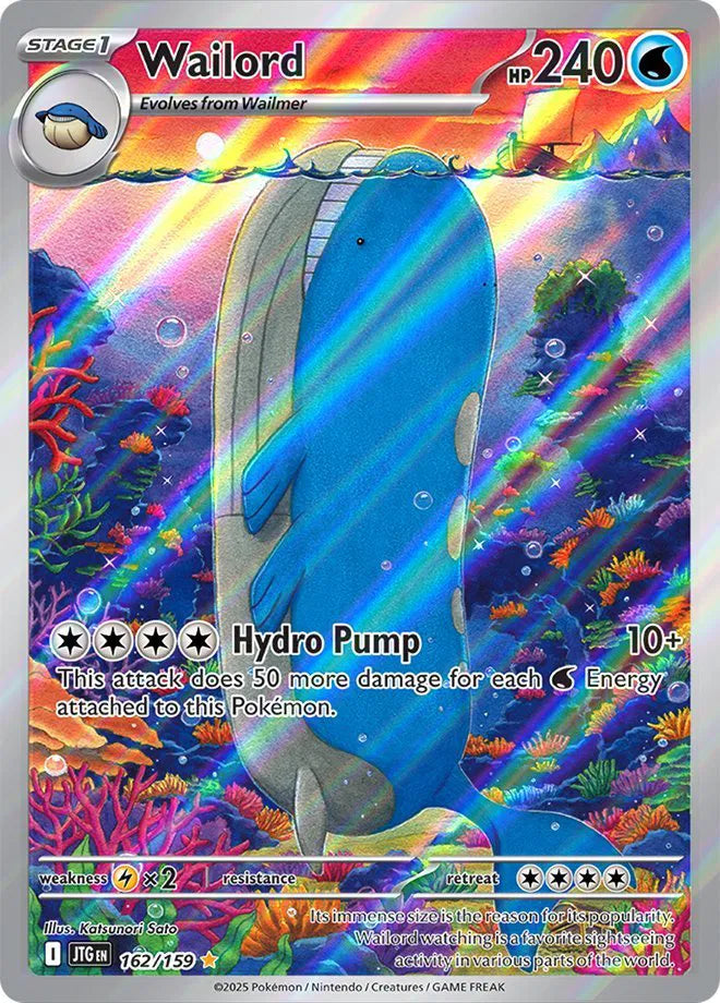 Wailord #162/159 — Journey Together [NM]