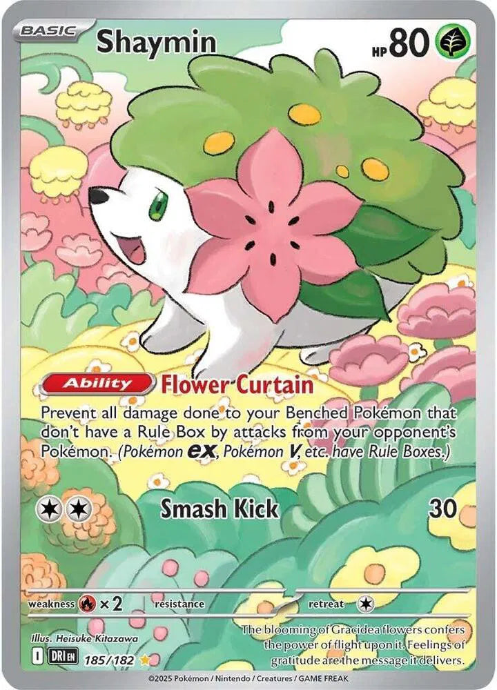 Shaymin #185/182 — Destined Rivals [NM]